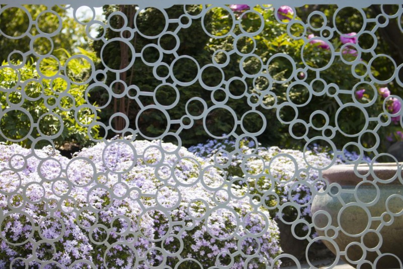 Revamp turbulence metal landscape screen pattern silhouette 
